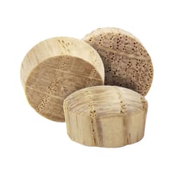 Richelieu Round Oak Head Plug 5/16 in. D X .32 in. L 25 pk Natural