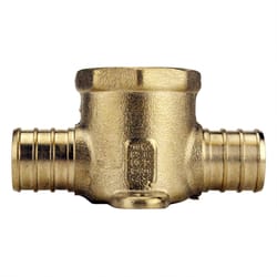 Apollo 3/4 in. PEX Barb in to X 3/4 in. D Barb Brass Tee