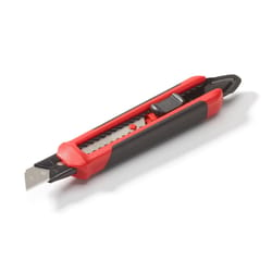 Hultafors SFRP 18A 7 in. Snap-Off Utility Knife Black/Red 1 pc