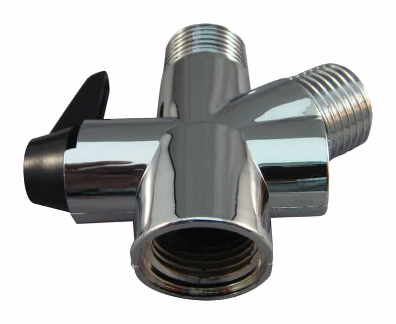 Ace Chrome ABS Shower Diverter Ace Hardware