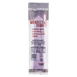 Wenzel's Farm Beef and Pepperjack Beef Stick 8 oz Pouch