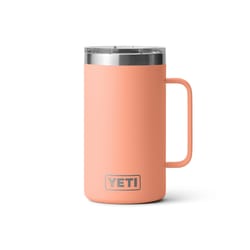 YETI Rambler 24 oz Lowcountry Peach BPA Free Mug with MagSlider Lid