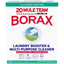 20 Mule Team Borax N/A No Scent Detergent Booster and Household Cleaner Powder 4 lb 1 pk