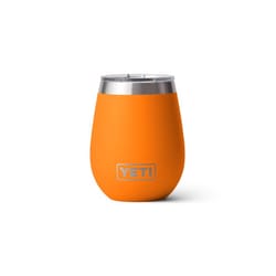 YETI Rambler 10 oz King Crab Orange BPA Free Wine Tumbler with MagSlider Lid