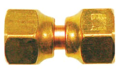 JMF Company 1/2 in. Flare X 1/2 in. D Brass Swivel Flare Connector