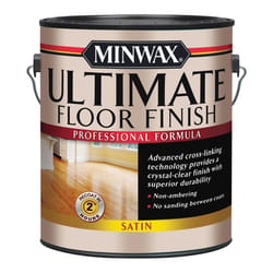 Minwax Satin Clear Water-Based Ultimate Floor Finish 1 gal