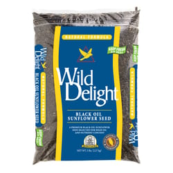 Wild Delight Natural Formula Assorted Species Black Oil Sunflower Seed Wild Bird Food 5 lb