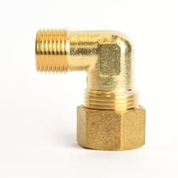 ATC 5/8 in. Tube 3/8 in. D MPT Brass 90 Degree Street Elbow