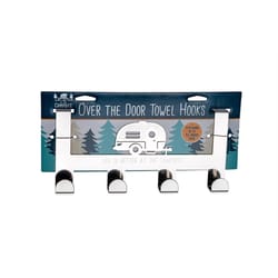 Camco Life is Better at the Campsite Silver Stainless Steel Towel Holder