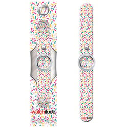 Watchitude Child's Sprinkles Multicolored Analog Watch Silicone Water Resistant One Size Fits Most