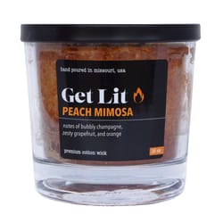 McCall's Candles Get Lit Orange Peach Mimosa Scent Candle 16 oz