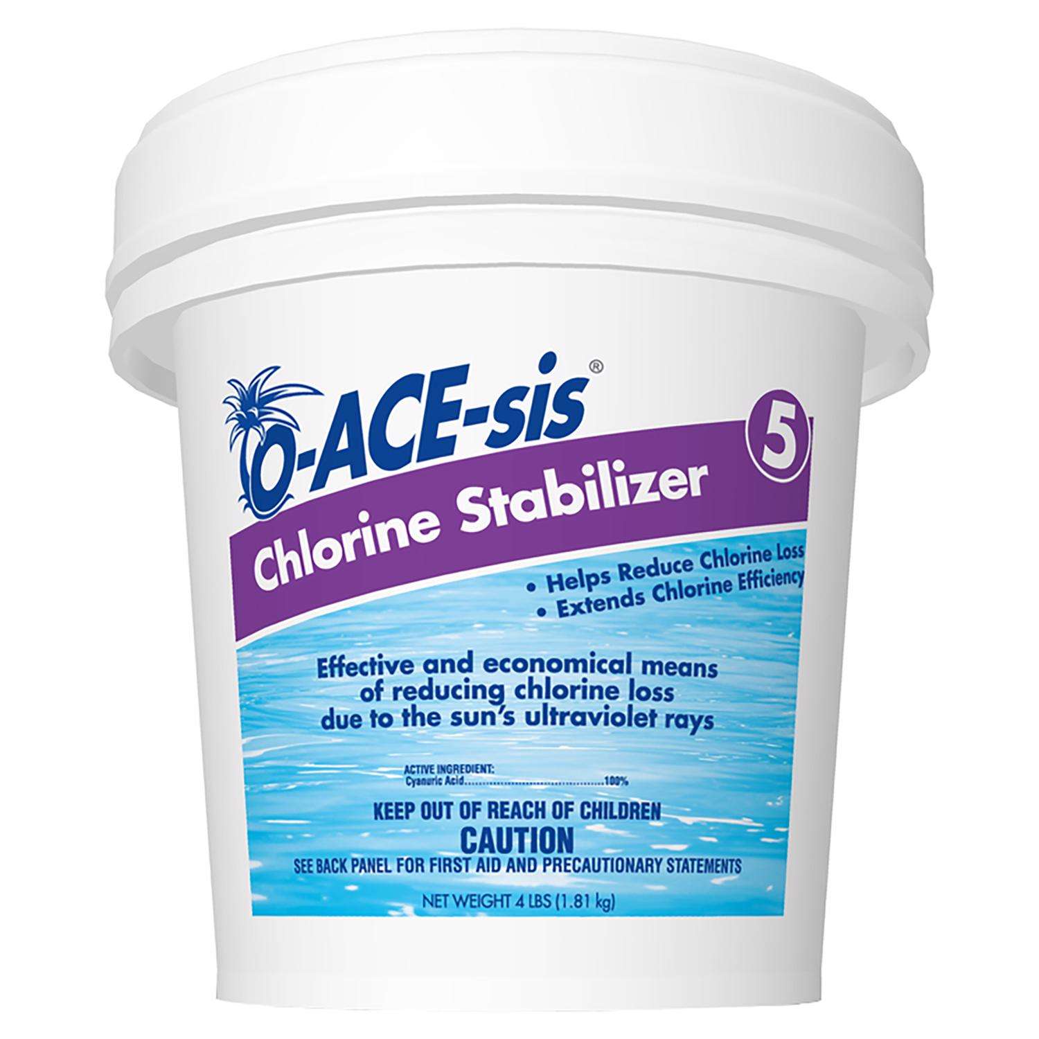 OACEsis Granule Chlorine Stabilizer 4 lb Ace Hardware