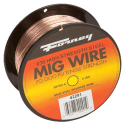 Forney ER70S-6 0.03 in. Mild Steel MIG Welding Wire 70000 psi 2 lb