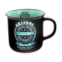 Pavilion Legends Of The World 13 oz Black/Teal BPA Free Grandma Mug