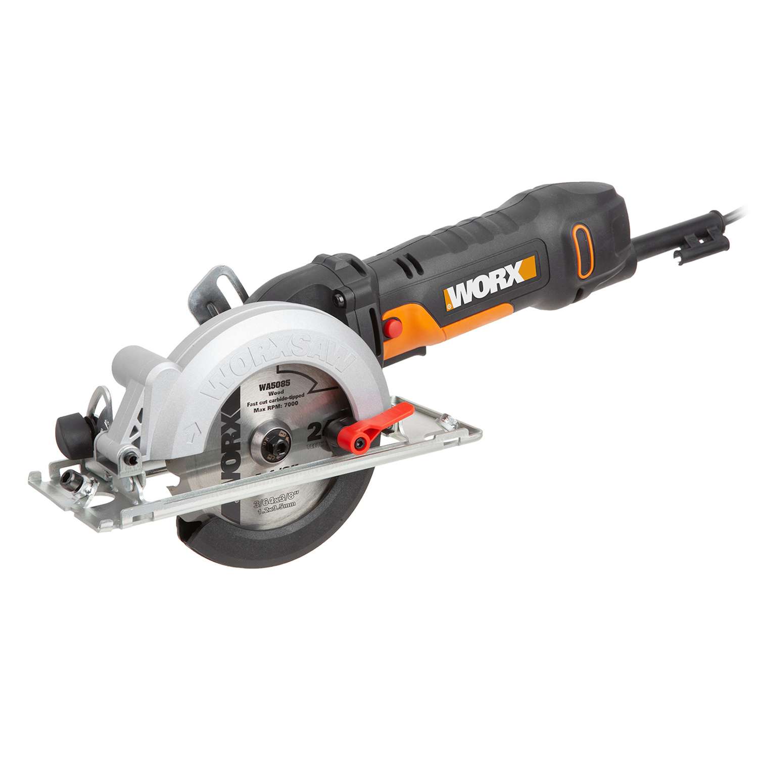 Worx 120 volt 4.5 amps 41/2 in. Corded Compact Circular Saw Ace Hardware