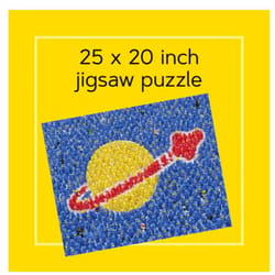 LEGO Minifigure Space Mission Puzzle Multicolored 1000 pc