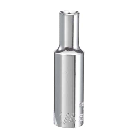 Craftsman SAE 6 Point Deep Socket, 1/4 in. x 3/8 in. Drive