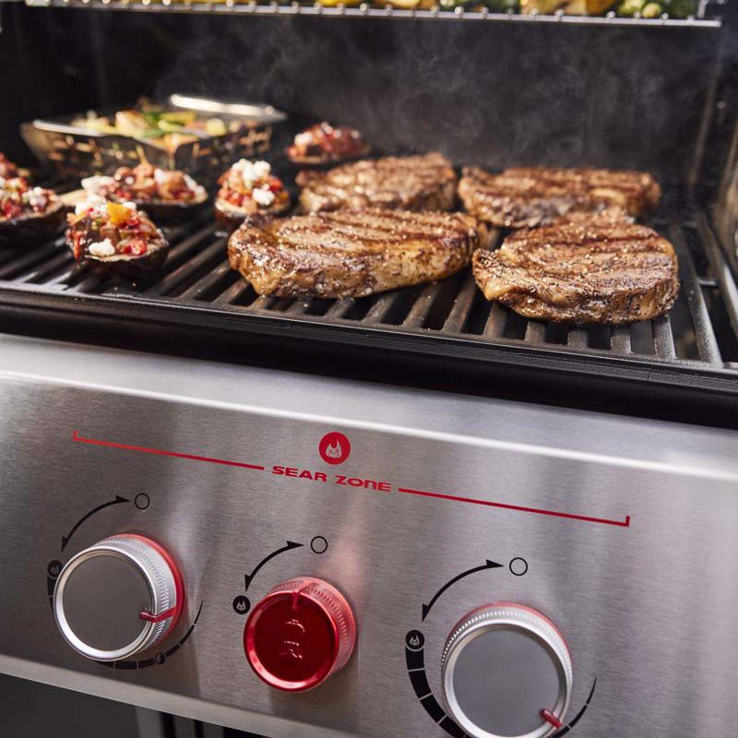 Weber Genesis 300 Series Carbon Steel Griddle 25.7 in. L X 18.7 in. W 1 pk  