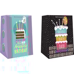 Paper Images Assorted Mega Wide Jumbo Generic Birthday Gift Bag