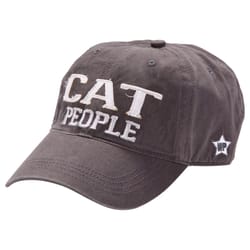 Pavilion We People Cat Baseball Cap Dark Gray One Size Fits All
