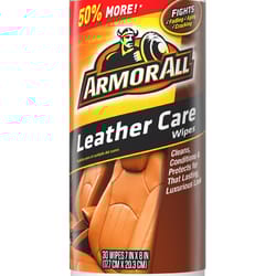 Armor All Leather Cleaner/Conditioner Wipes 30 ct