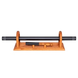 Wind River Meditation Black Aluminum/Wood 7 in. Hand Tuned Bell