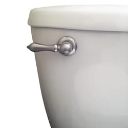 Danco Toilet Handle White Brushed Nickel Nickel For Universal