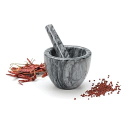 RSVP International Endurance Gray Marble Mortar/Pestle 8 oz