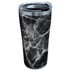 Tervis 20 oz Black BPA Free Marble Tumbler with Lid