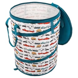 Camco Pop Up 30 gal Multicolored RV Pattern Pop-up Storage Container