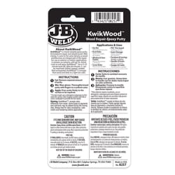 J-B Weld KwikWood Tan Putty Stick 1 oz