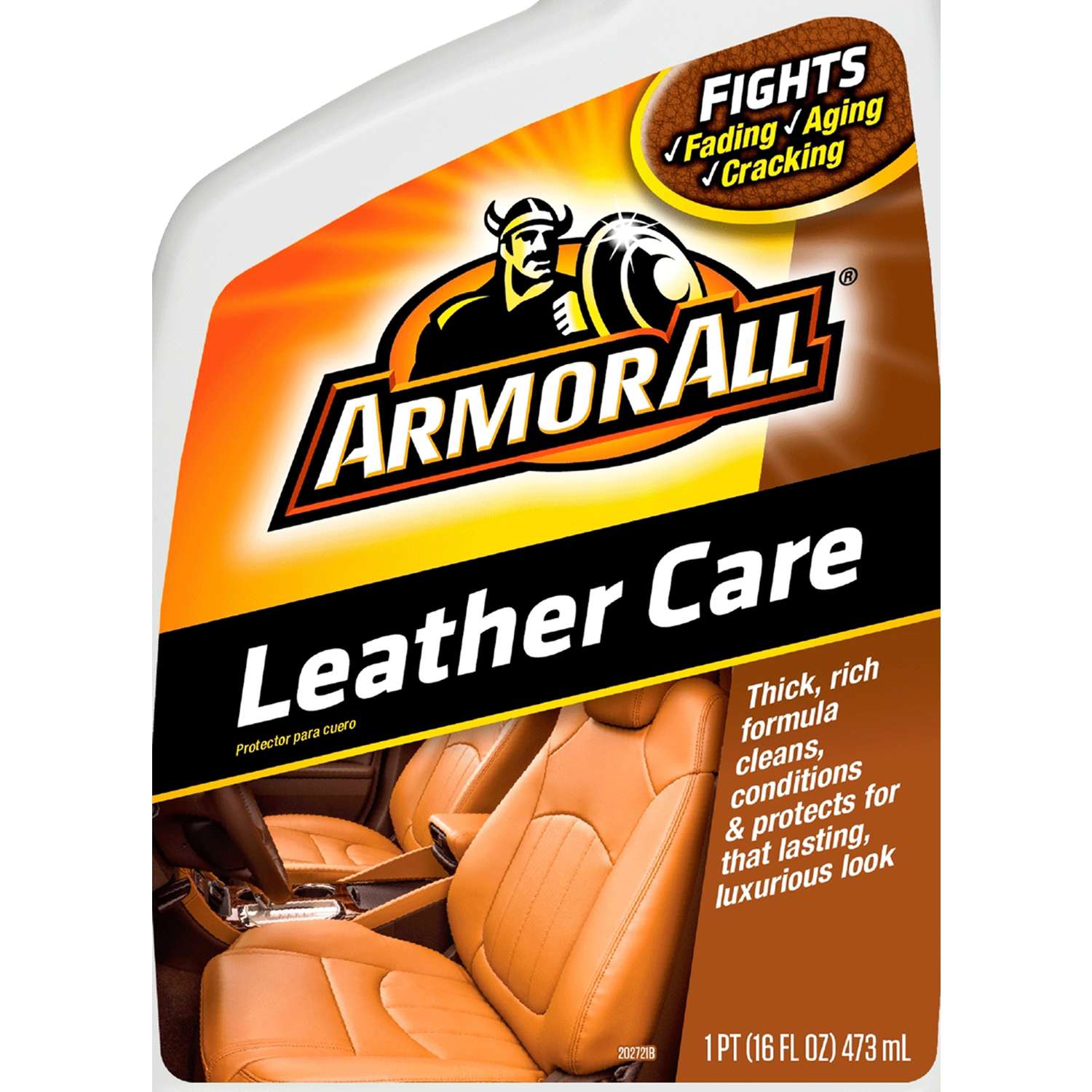 Armor All Car Leather Care Spray , Leather Cleaner and Protectant for Cars,  Trucks and Motorcycles, 16