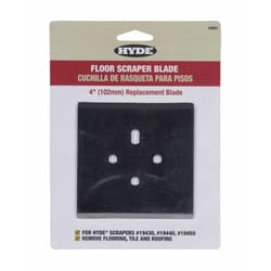 Hyde 4 in. W High Carbon Steel Floor Scraper Blade