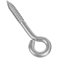 National Hardware 4 in. L Silver Stainless Steel Lag Screw Eye 1 pk