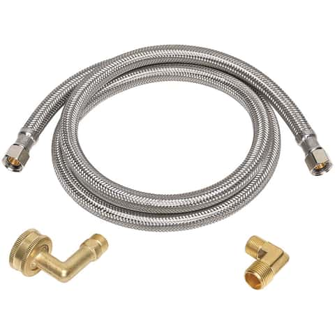 3/8 Diameter Gas Flex Line - 3/8in. x 72in.