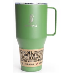 Aquapelli 40 oz Willow Green BPA Free Solid Vacuum Insulated Tumbler