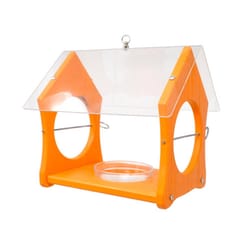 Backyard Essentials Oriole Wood Oriole Feeder Hanging Bird Feeder 1 ports