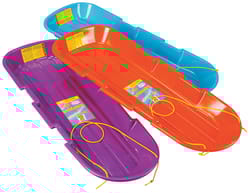 Emsco Sno-Twin Two-Rider Plastic Toboggan 48 in. L