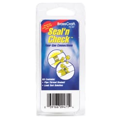 Seal-N-Check Clear Gas Connector Sealant Kit