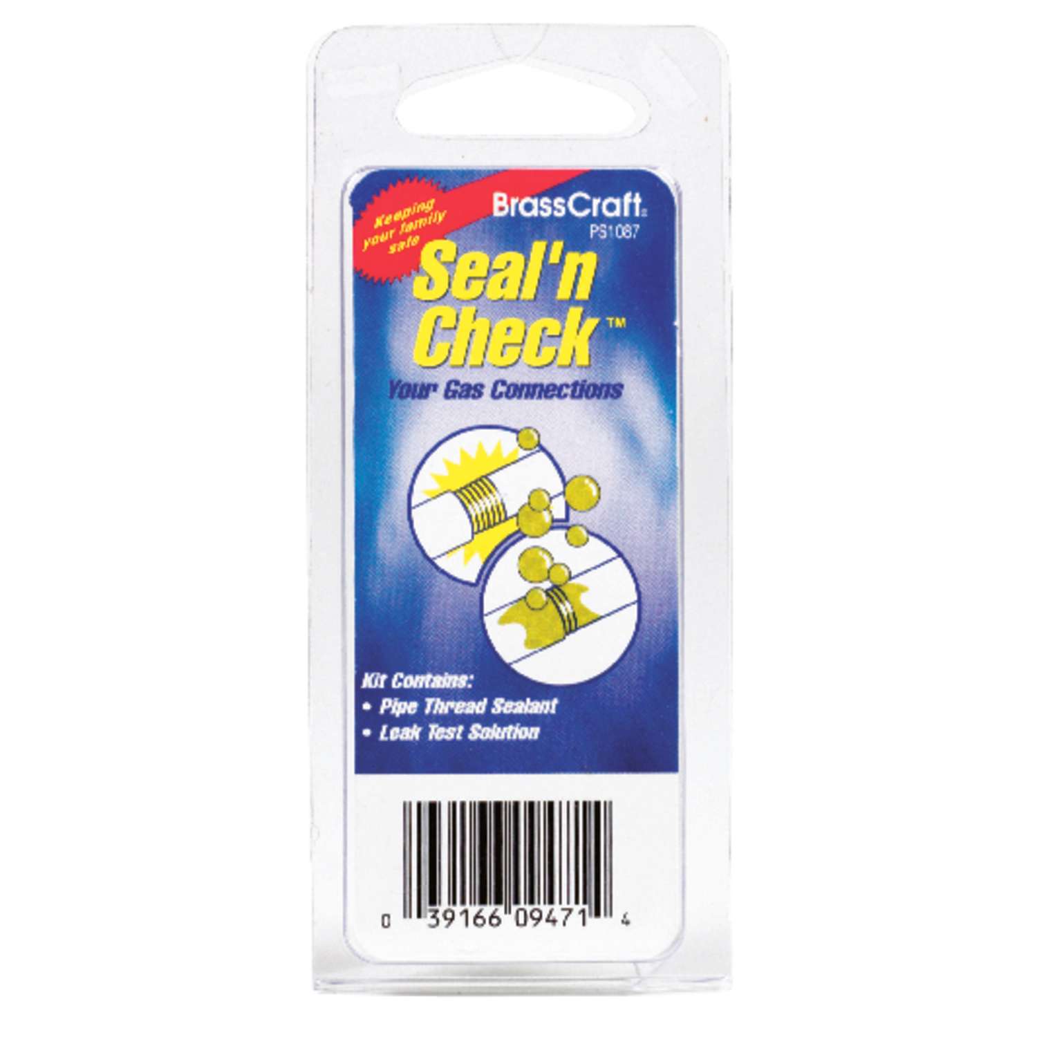 SealNCheck Clear Gas Connector Sealant Kit Ace Hardware