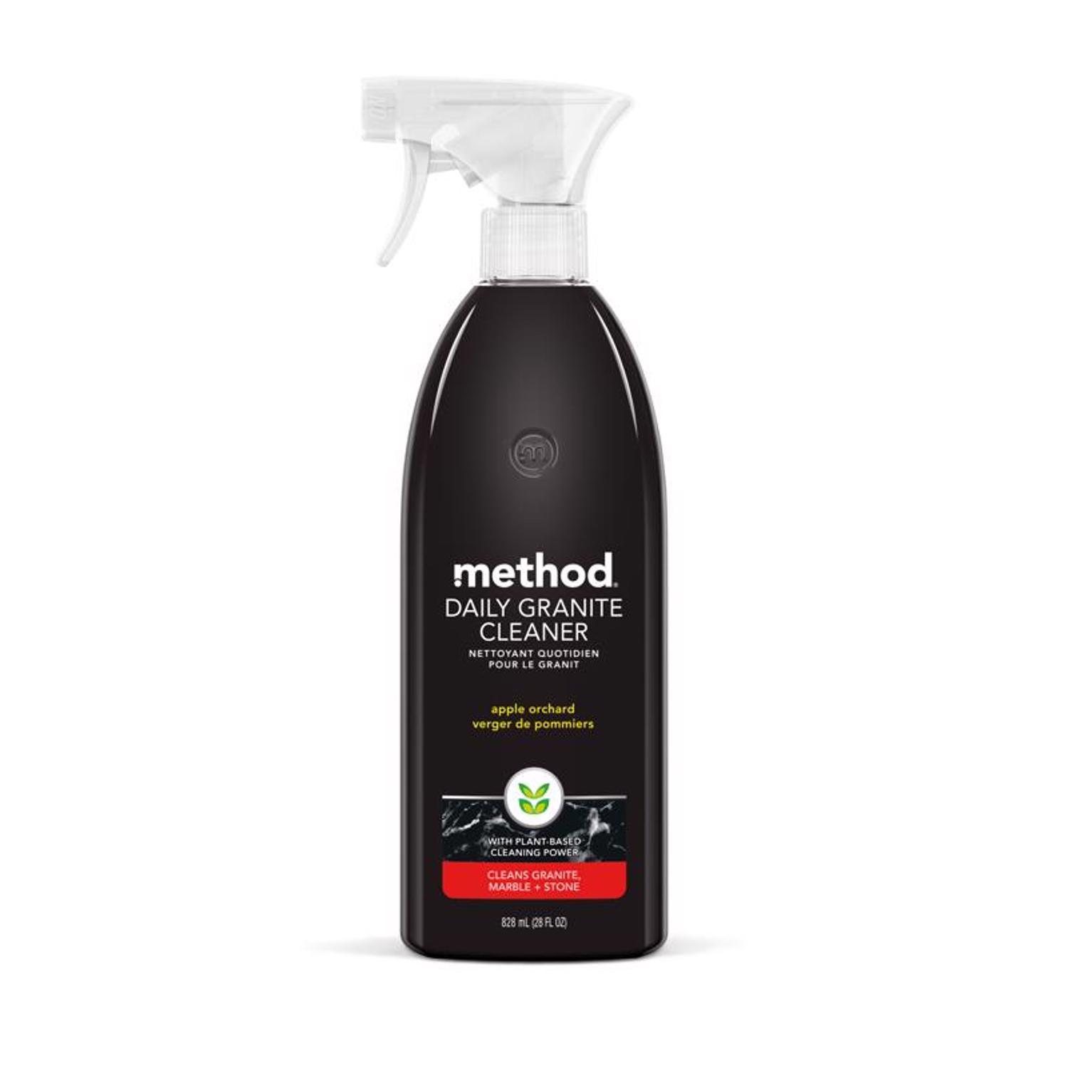 Method 00562 Squirt + Mop Wood Floor Cleaner, Almond Scent, 25 oz Squirt  Bottle