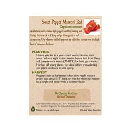 Lake Valley Seed Vegetable Seeds