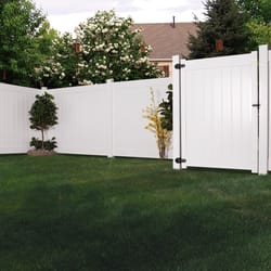 Barrette Outdoor Living 72 in. H X 58 in. L Vinyl Multi-Purpose Fence White