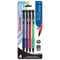 Bazic Products Electra HB 0.7 mm Mechanical Pencil 4 pk