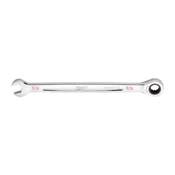 Milwaukee 5/16 in. X 5/16 in. 12 Point SAE I-Beam Ratcheting Combination Wrench 0.71 in. L 1 pc