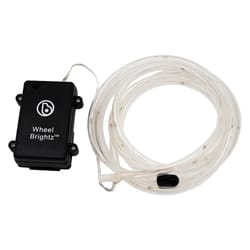 Brightz Wheel Brightz White LED Bike Accessory ABS Plastics, Polyurethane, Silicone/Rubber, Iron, El