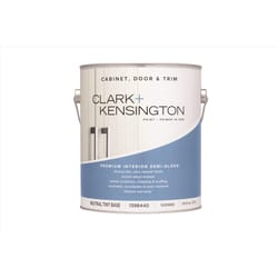 Clark+Kensington Semi-Gloss Tint Base Neutral Base Cabinet/Door/Trim Paint Interior 3.5 qt
