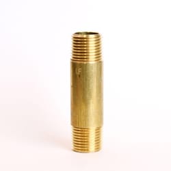 ATC 1/2 in. MPT X 1/2 in. D MPT Yellow Brass Nipple 3 in. L