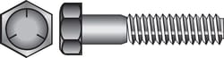 HILLMAN 3/8 in. D X 1-1/4 in. L Heat Treated Zinc Steel Hex Head Cap Screw 100 pk