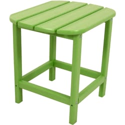 Hanover Square Green All Weather Collection Side Table